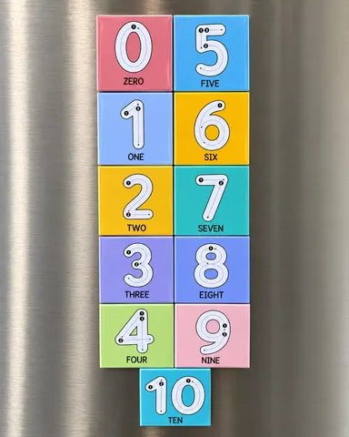 Number Magnet Set